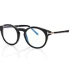 Round Horn Blue Block Opticals Round Horn Blue Block Opticals