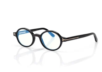 Round Horn Blue Block Opticals Round Horn Blue Block Opticals