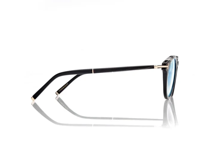 Round Horn Blue Block Opticals Round Horn Blue Block Opticals