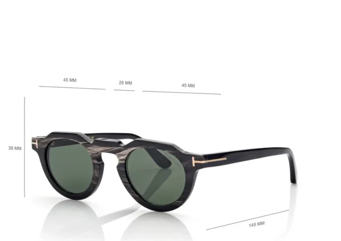 Round Horn Sunglasses