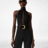 Sable’ Halter Neck Belted Jumpsuit