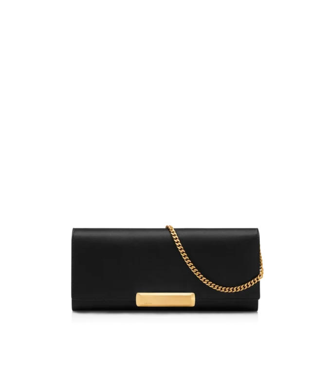 Satin Bar Clutch