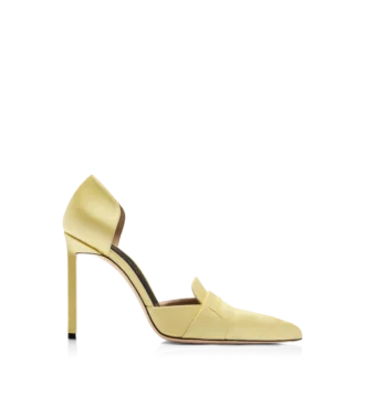 Satin Eva D’Orsay Pump