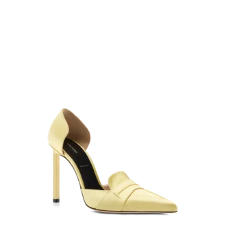 Satin Eva D’Orsay Pump
