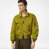 Satin Nylon Flight Bomber