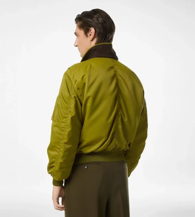 Satin Nylon Flight Bomber