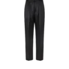 Satin Polka Dot Jacquard Double Pleat Pant