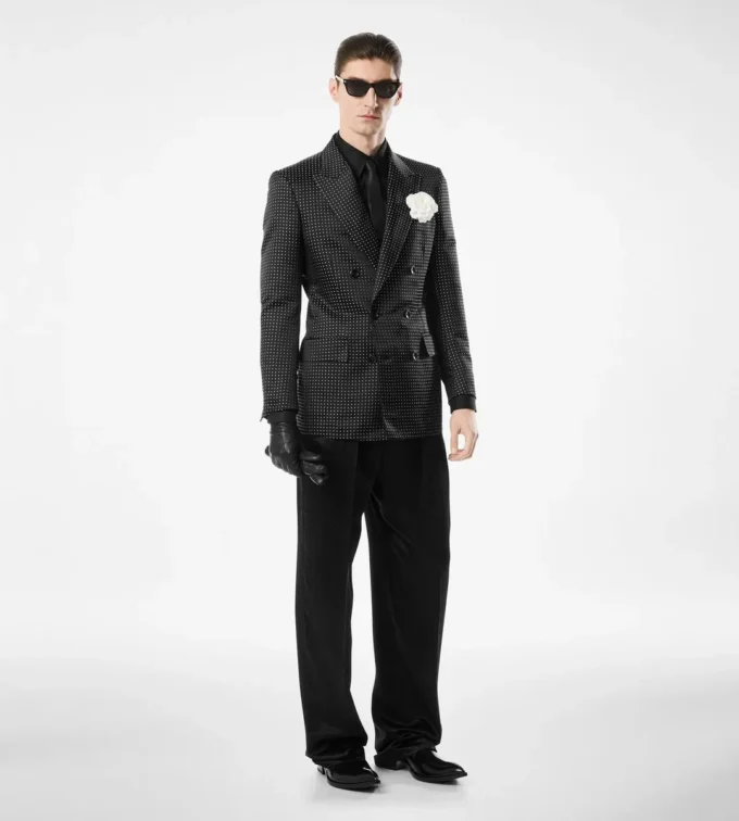 Duchesse Polka Dot Jacquard Jacket Duchesse Polka Dot Jacquard Jacket
