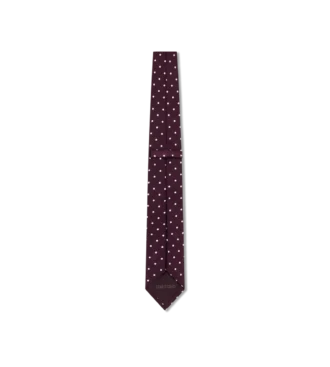 Satin Polka Dot Tie