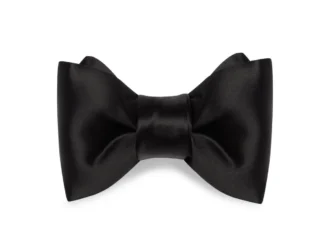 Satin Pre-Tied Bow Tie Satin Pre-Tied Bow Tie