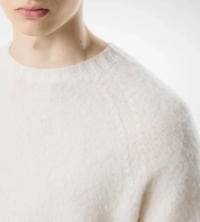 Scottish Teasel Cashmere Crew Neck Scottish Teasel Cashmere Crew Neck
