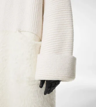 Sculptural Maxi Coat