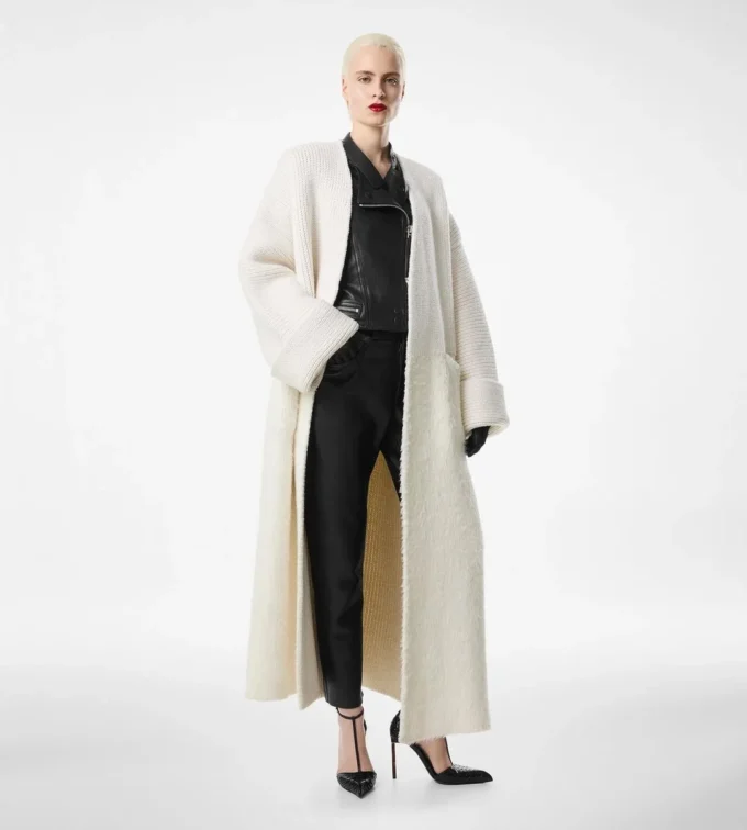 Sculptural Maxi Coat Sculptural Maxi Coat