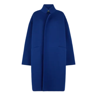 Sculptural Single Breasted Opera Coat