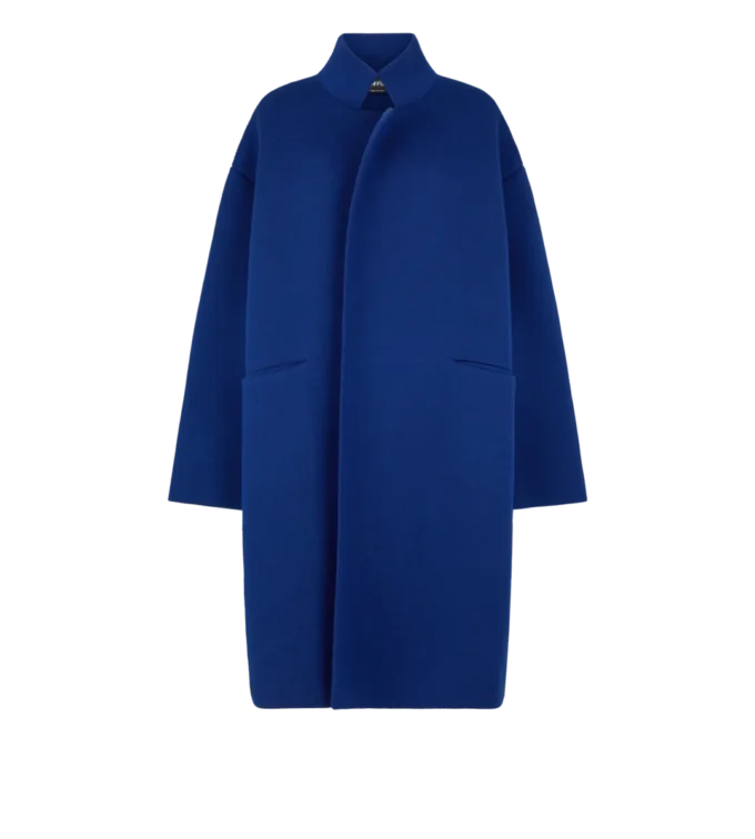 Sculptural Single Breasted Opera Coat Sculptural Single Breasted Opera Coat