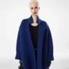 Sculptural Single Breasted Opera Coat Sculptural Single Breasted Opera Coat