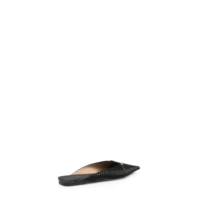 Semi Shiny Printed Python Julianne Mule Semi Shiny Printed Python Julianne Mule