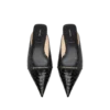 Semi Shiny Printed Python Julianne Mule Semi Shiny Printed Python Julianne Mule