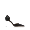 Semi Shiny Printed Python Spire D’Orsay Pump