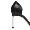 Semi Shiny Printed Python Spire D’Orsay Pump