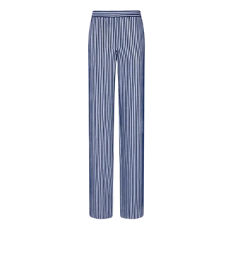Sequin Embroidered Silk Georgette Pants