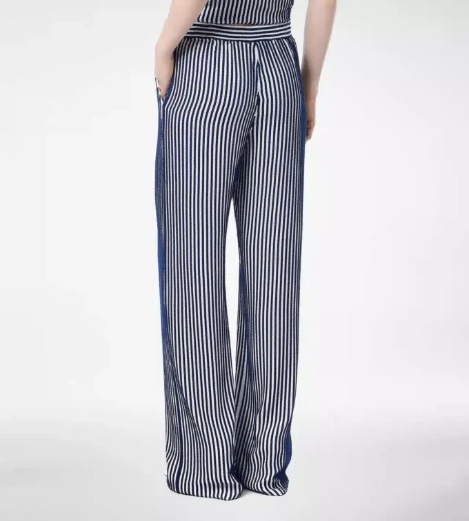 Sequin Embroidered Silk Georgette Pants Sequin Embroidered Silk Georgette Pants