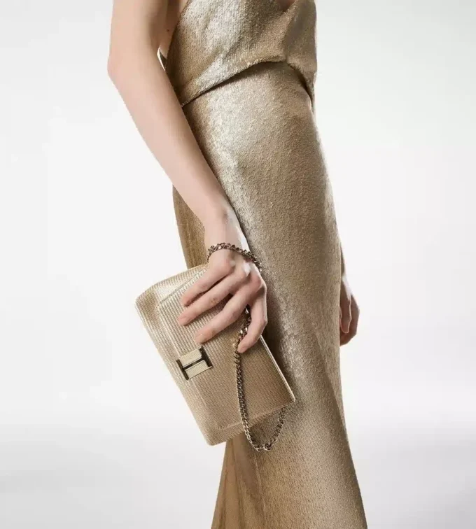 Sequin Embroidery Nobile Mini Bag