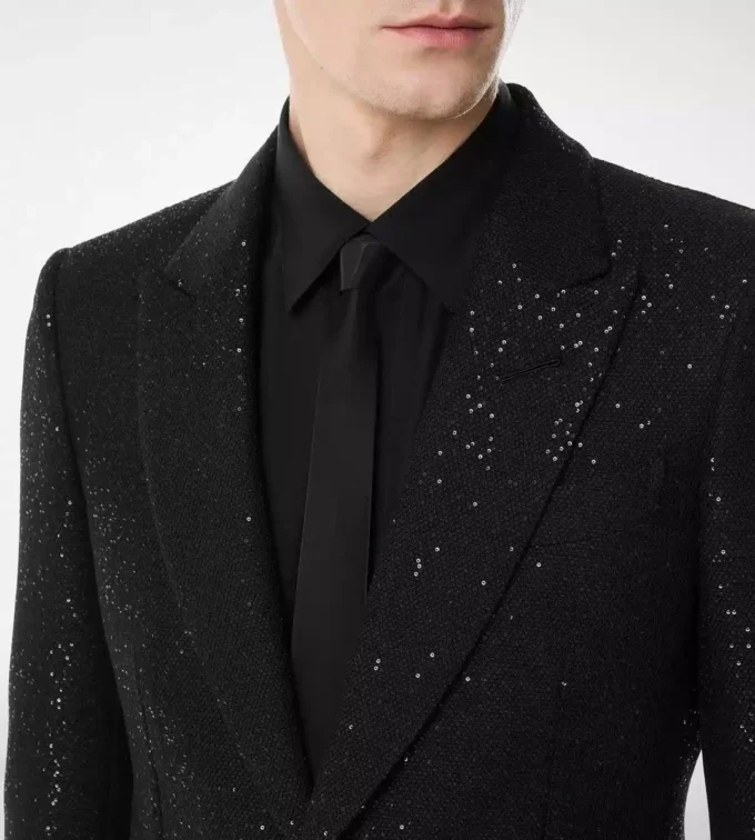Sequined Light Bouclè Jacket Sequined Light Bouclè Jacket