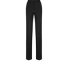 Sequined Wool Blend Crepe Tailored Straight Pants Sequined Wool Blend Crepe Tailored Straight Pants