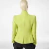 Sequined Wool Cashmere and Silk Blend Tweed Wrap Jacket