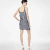 Sequins Embroidery Silk Tank Top Cocktail Dress Sequins Embroidery Silk Tank Top Cocktail Dress