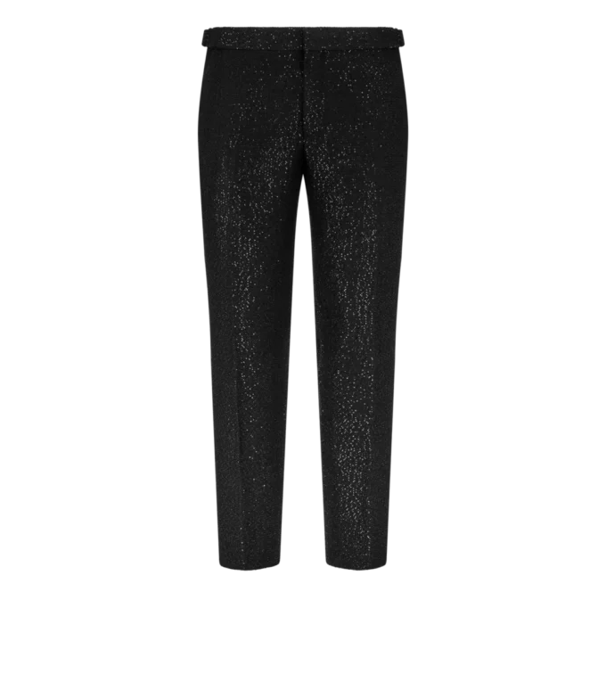 Sequins Light Bouclè Pant