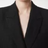Sharp Herringbone Double Breasted Jacket Sharp Herringbone Double Breasted Jacket