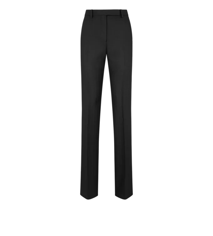 Sharp Herringbone Tailored Straight Pants Sharp Herringbone Tailored Straight Pants
