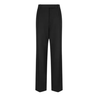 Sharp Wool Pleated Pants
