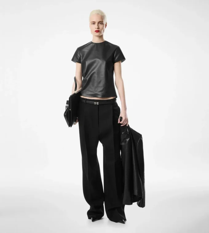 Sharp Wool Pleated Pants Sharp Wool Pleated Pants