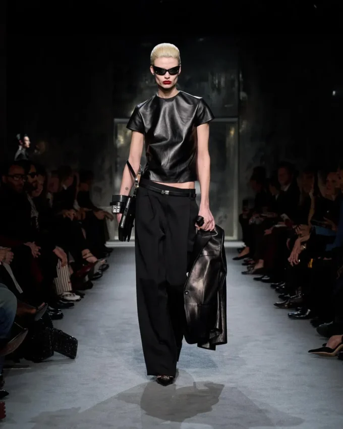Sharp Wool Pleated Pants Sharp Wool Pleated Pants