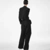 Sharp Wool Tuxedo Jumpsuit Sharp Wool Tuxedo Jumpsuit