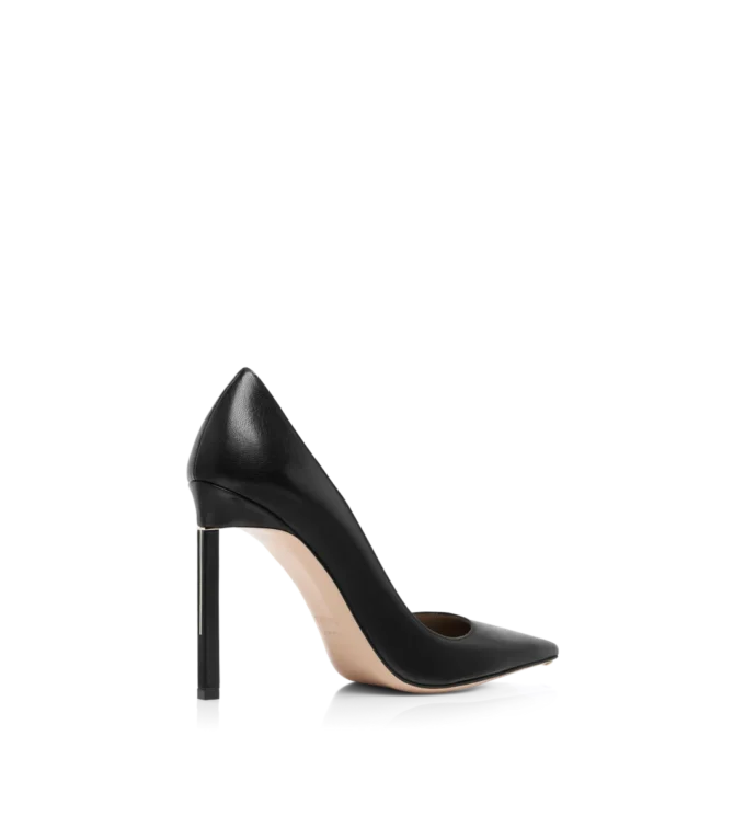 Shiny Leather T Pump Shiny Leather T Pump
