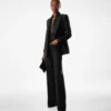 Silk and Mohair Blend “Wallis” Double Breasted Tuxedo Jacket Silk and Mohair Blend “Wallis” Double Breasted Tuxedo Jacket