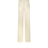 Silk and Wool Twill Tailored Boot Cut Pants Silk and Wool Twill Tailored Boot Cut Pants