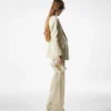 Silk and Wool Twill Tailored Boot Cut Pants Silk and Wool Twill Tailored Boot Cut Pants