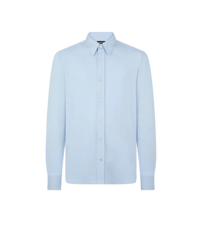 Silk Cotton Blend Shirt
