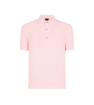 Silk Cotton Piquet Polo