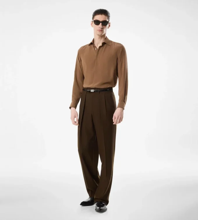 Silk Fluid Fit Shirt
