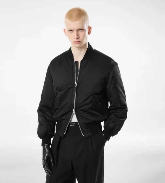 Silk Satin Bomber Silk Satin Bomber