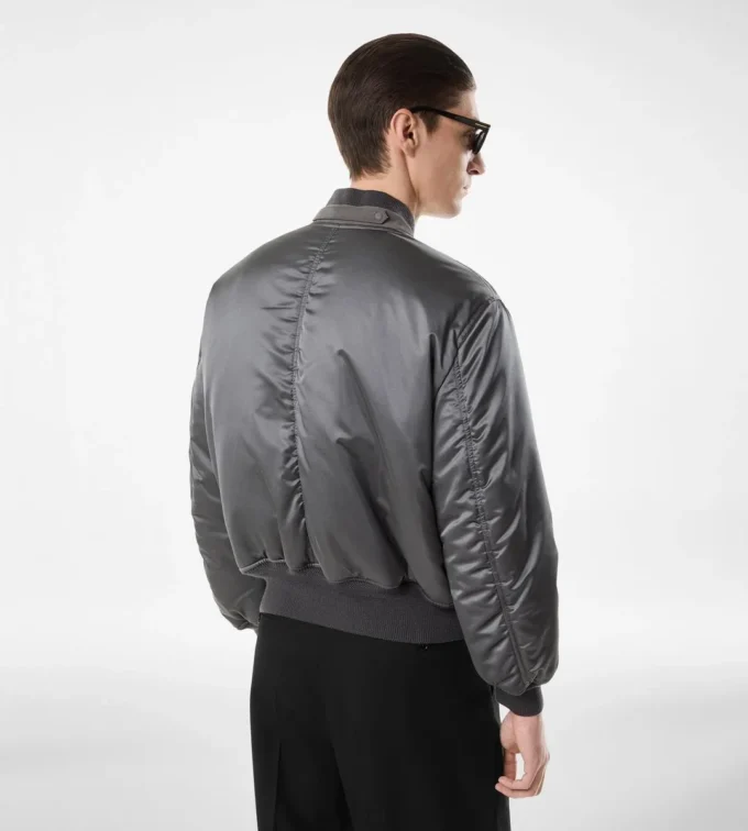 Silk Satin Bomber Silk Satin Bomber