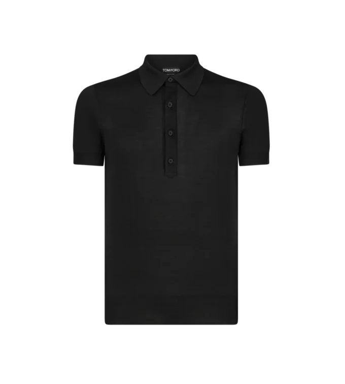 Silk Viscose Polo