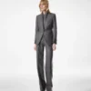 Tailored Double Pleat Wide Leg Pants Tailored Double Pleat Wide Leg Pants