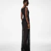 Sleeveless Scoop Neck Dress
